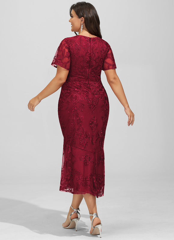 Robe de Soirée Rouge Enchanté - gallery 8