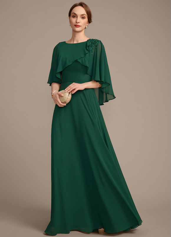 Robe de Soirée Satin Vert Épuré - gallery 4