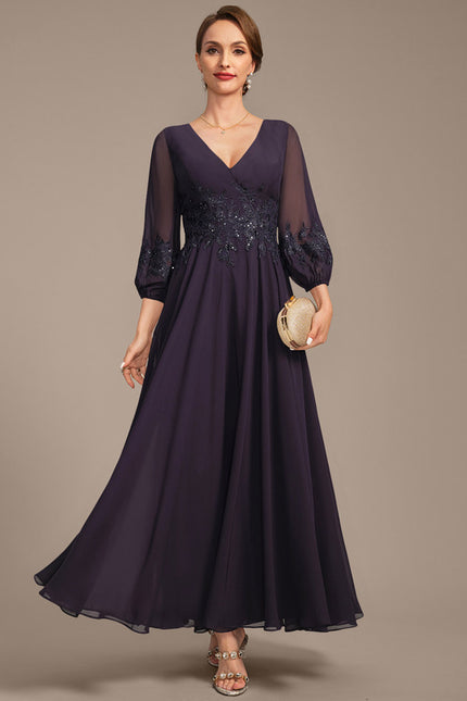Robe de Soirée Éclat Feuille