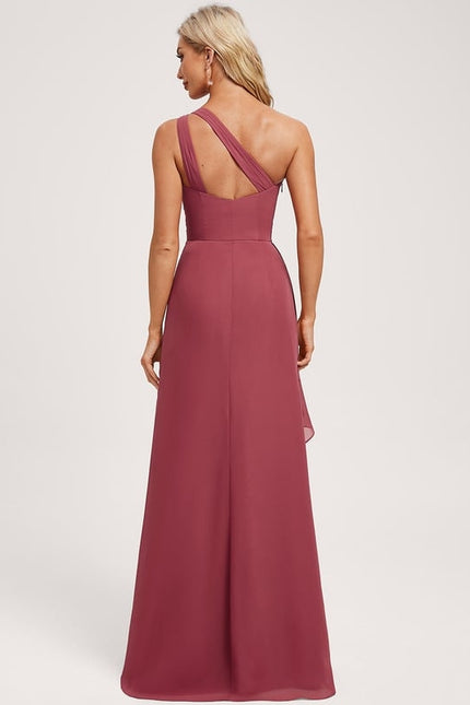 Robe de Soirée Asymétrique Fluide - gallery 4