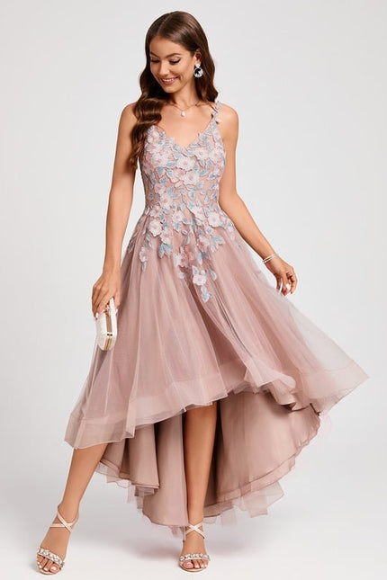 Robe de Soirée Aérienne Florale - gallery 5