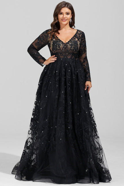 Robe de Soirée Éclat Noir - gallery 5
