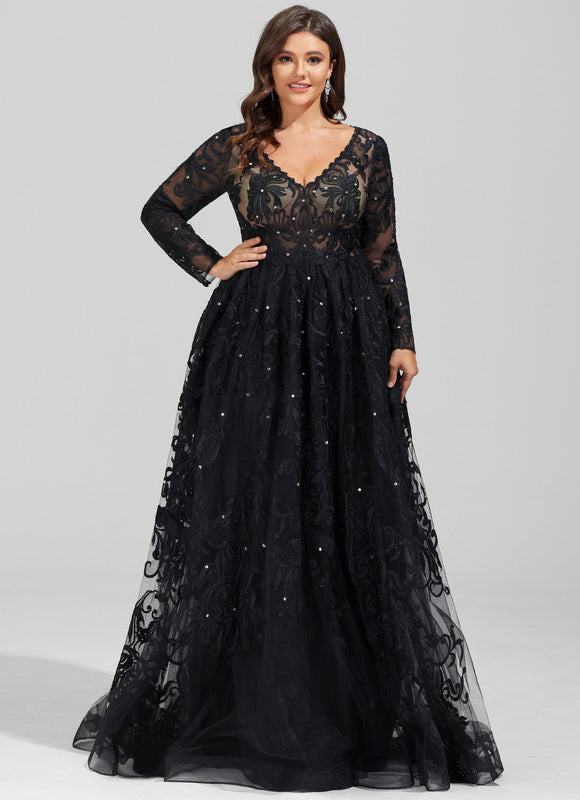 Robe de Soirée Éclat Noir - gallery 5