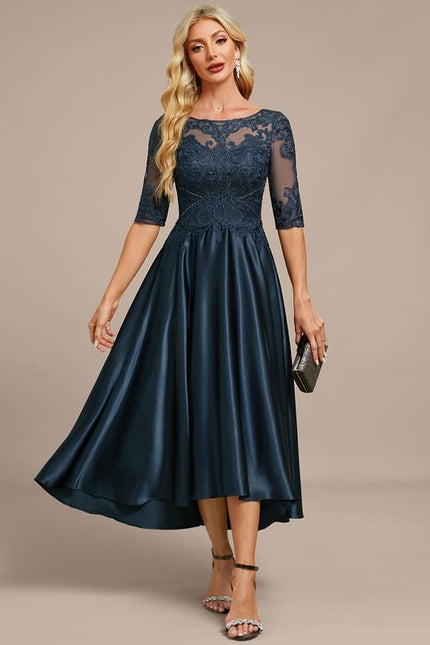Robe de Soirée Drapé Éclatant