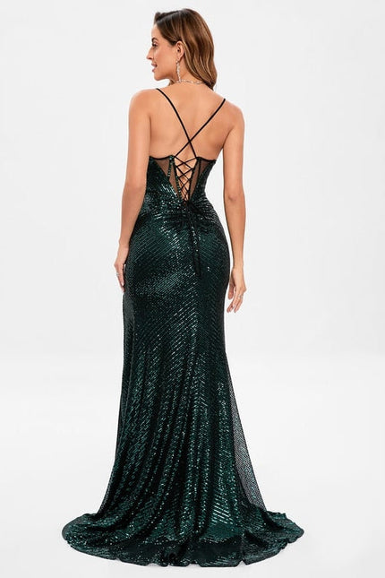 Robe de Soirée Éclat Marine Couture - gallery 4