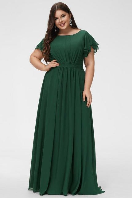 Robe de Soirée Vert Émeraude Chic - gallery 9