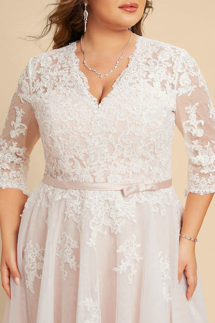 Robe de Soirée Nuptiale Éthérée - gallery 9