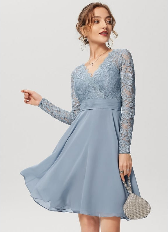 Robe de Soirée Céleste Opale