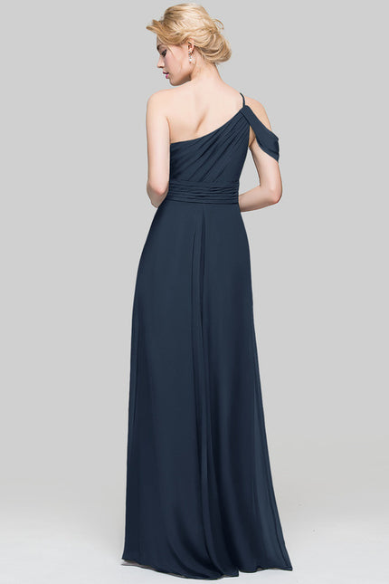 Robe de Soirée Asymétrique Fluide - gallery 1