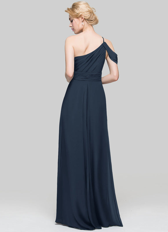 Robe de Soirée Asymétrique Fluide - gallery 1