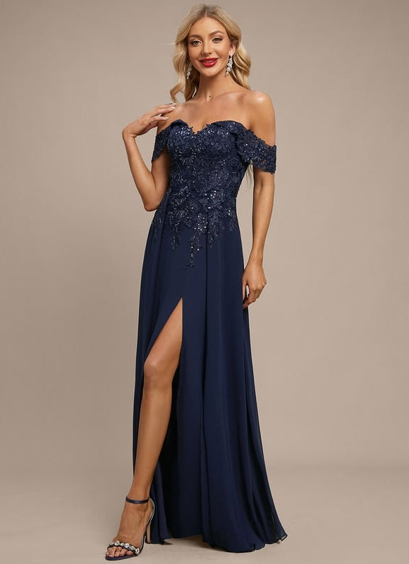 Robe de Soirée Nocturne Élégante - gallery 4