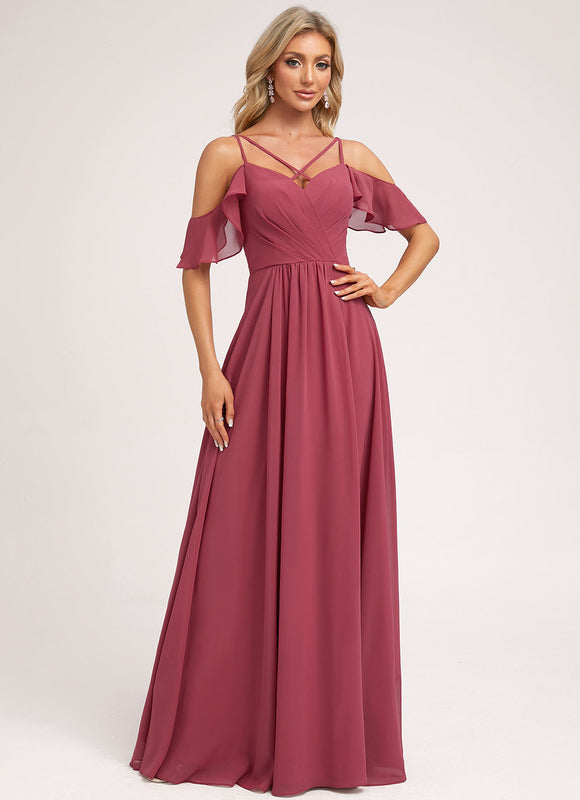 Robe de Soirée Légère Ciel - gallery 2