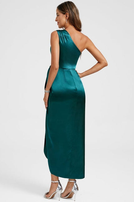 Robe de Soirée Satinée Élégance - gallery 5