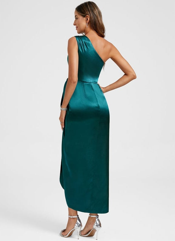 Robe de Soirée Satinée Élégance - gallery 5