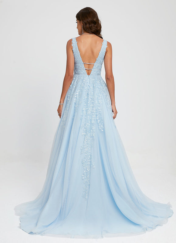 Robe de Soirée Ciel Cristallin - gallery 1