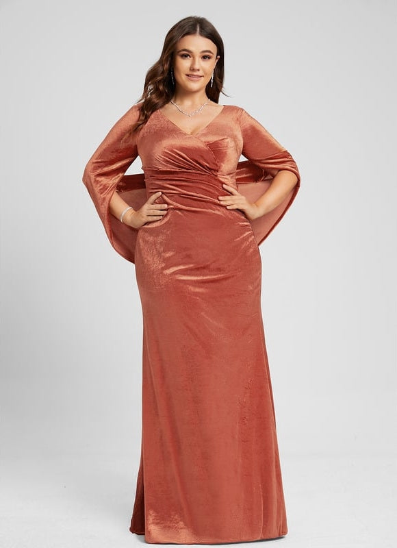 Robe de Soirée Velours Aurora - gallery 6