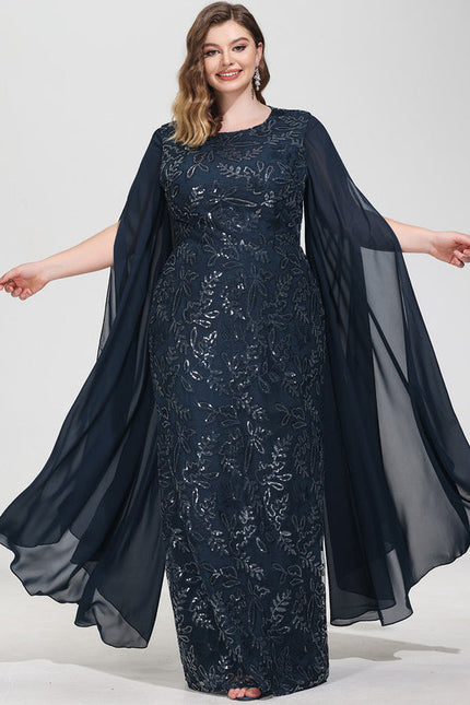 Robe de Soirée Satin Sombre - gallery 7
