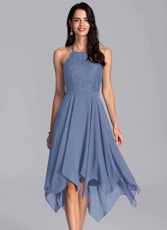 Robe De Soirée Courte Devant Et Longue Derrière - gallery 3
