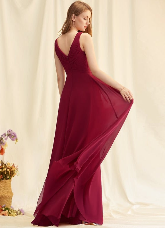 Robe de Soirée Rouge Velours - gallery 4