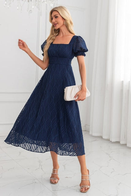 Robe de Soirée Vague Marine - gallery 6