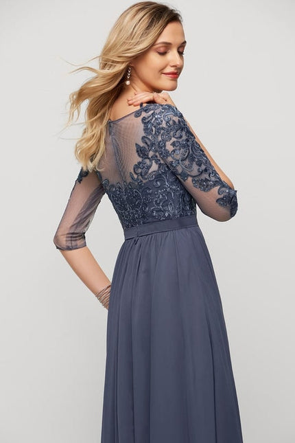 Robe de Soirée Illusion Étoilée - gallery 4