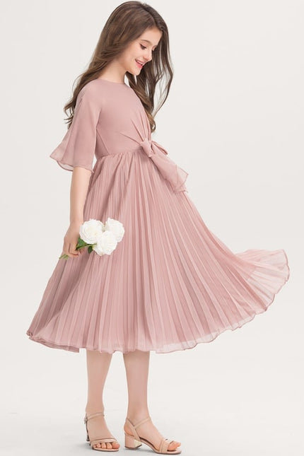 Robe De Soirée Évasée Mi Longue