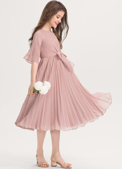 Robe De Soirée Évasée Mi Longue