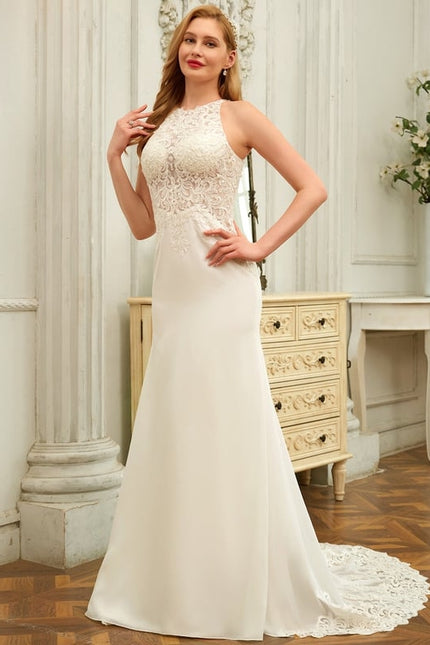 Robe De Soirée Dos Nu Dentelle - gallery 2