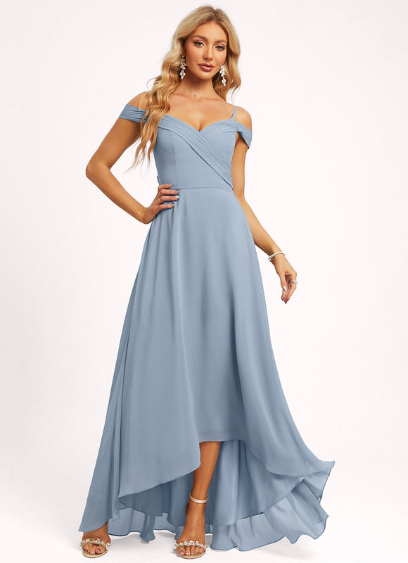 Robe de Soirée Velours Flottant - gallery 4
