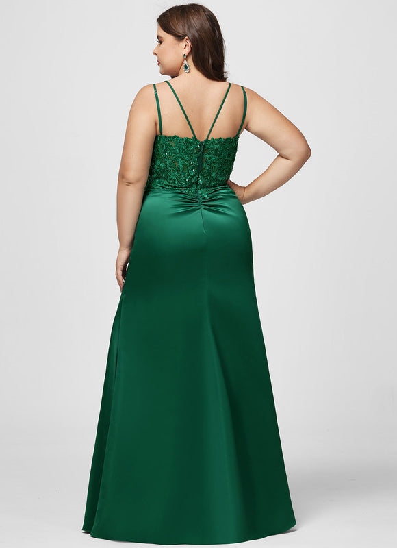 Robe de Soirée Émeraude Enchantée - gallery 8