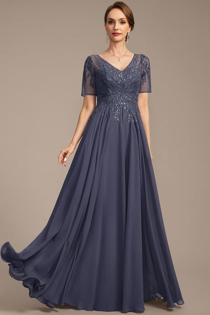 Robe de Soirée Châle Éclat - gallery 1
