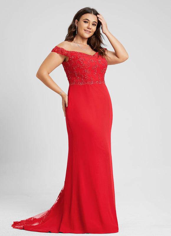 Robe de Soirée Rouge Glamour - gallery 4
