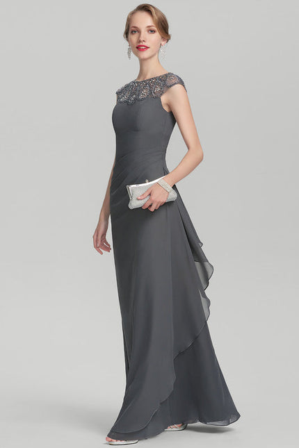 Robe de Soirée Charme Grise - gallery 2
