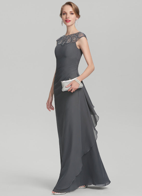 Robe de Soirée Charme Grise - gallery 2