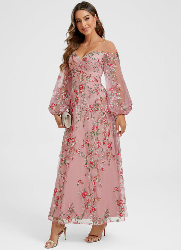 Robe de Soirée Florale Bohème - gallery 6