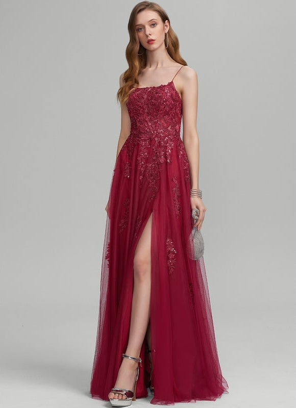 Robe de Soirée Glamour Tulle Chic - gallery 4