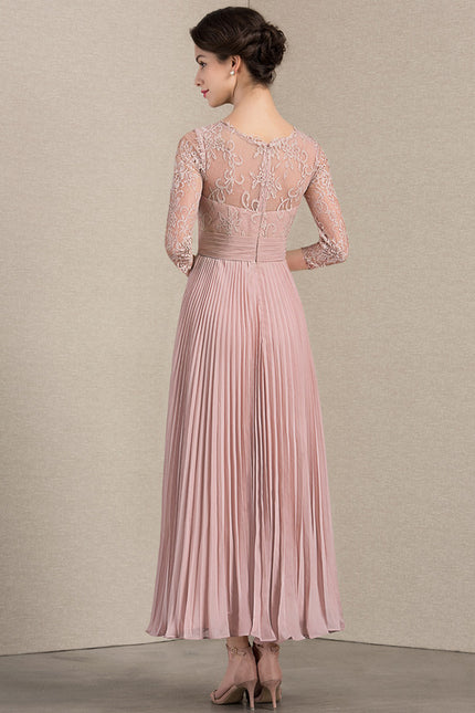 Robe de Soirée Élégante Rose - gallery 4
