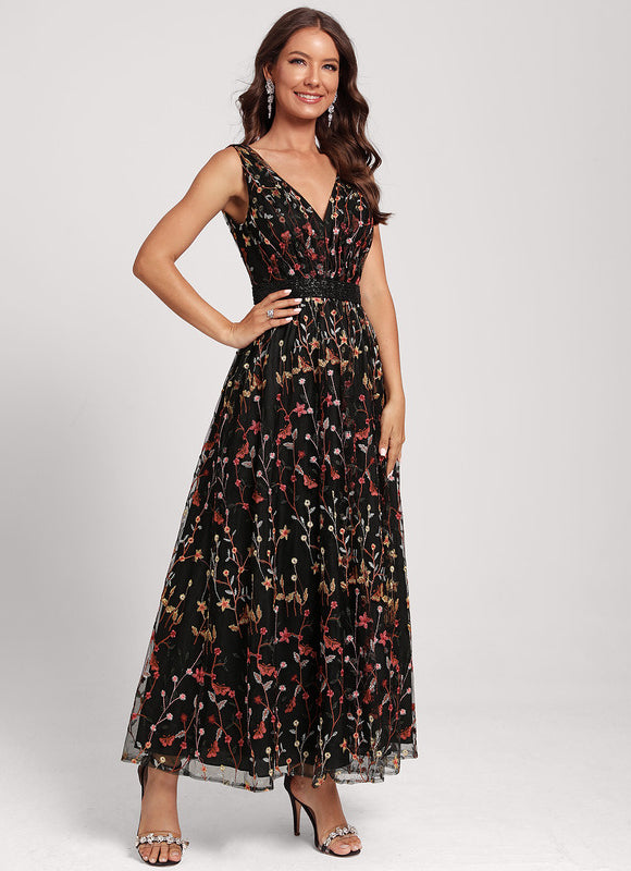 Robe de Soirée Floralité Nocturne - gallery 1