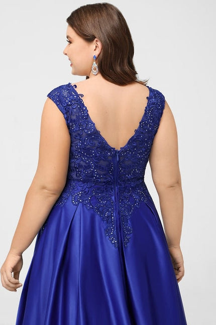 Robe de Soirée Satin Royalty - gallery 8