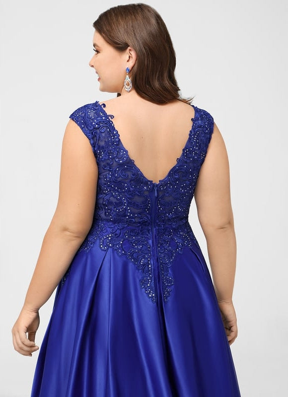 Robe de Soirée Satin Royalty - gallery 8