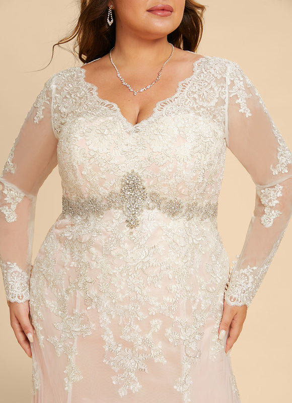 Robe de Soirée Sirène Tulle - gallery 6
