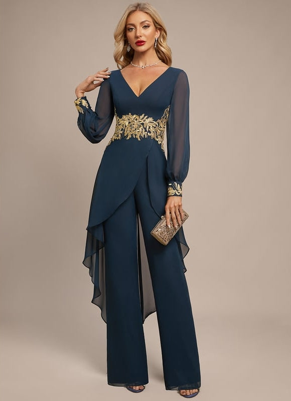 Robe de Soirée Chiffon Opulente - gallery 1