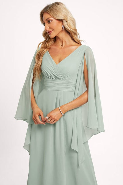 Robe de Soirée Bleu Aérien - gallery 3