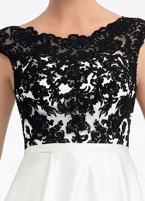 Robe de Soirée Élégance Bicolore - gallery 5