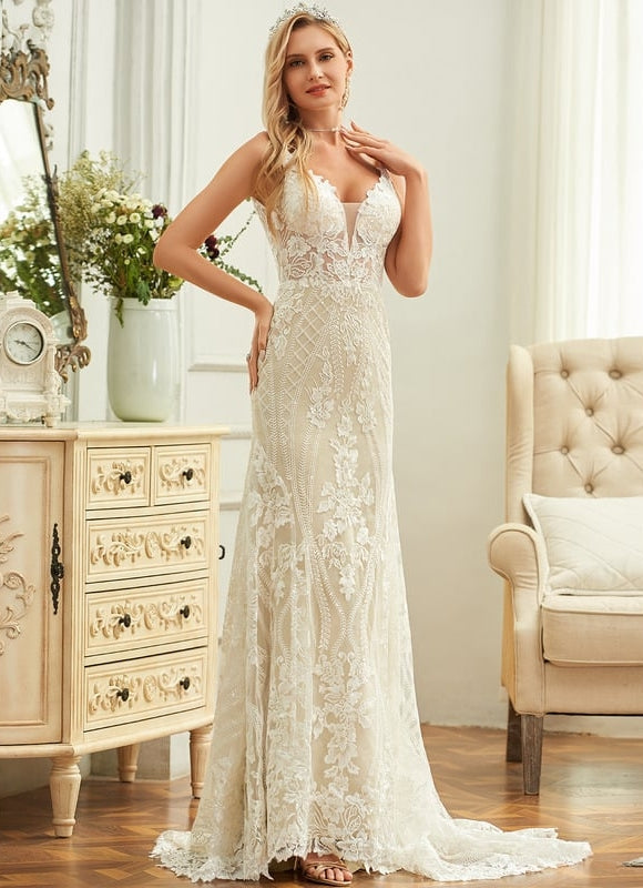 Robe de Soirée Sirène Tulle - gallery 3