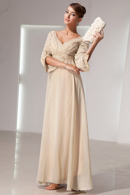 Robe De Soirée Pastel Longue - gallery 4