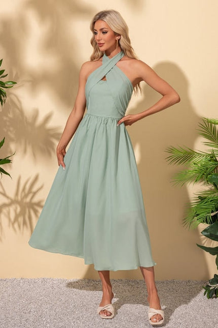 Robe de Soirée Midi Élégante - gallery 1