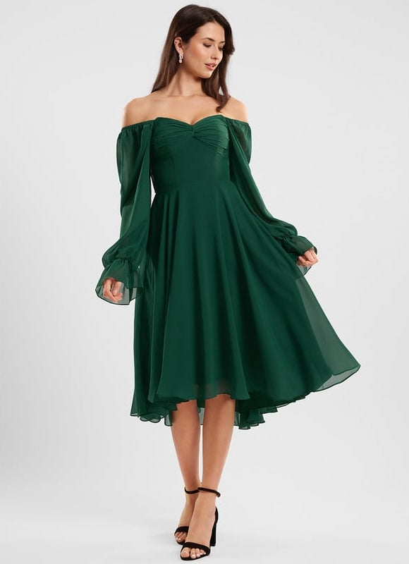 Robe de Soirée Vaporeuse Nocturne - gallery 6