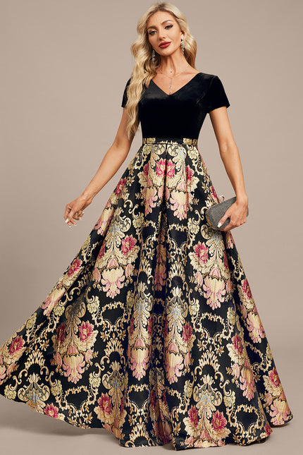 Robe de Soirée Éclat Floral