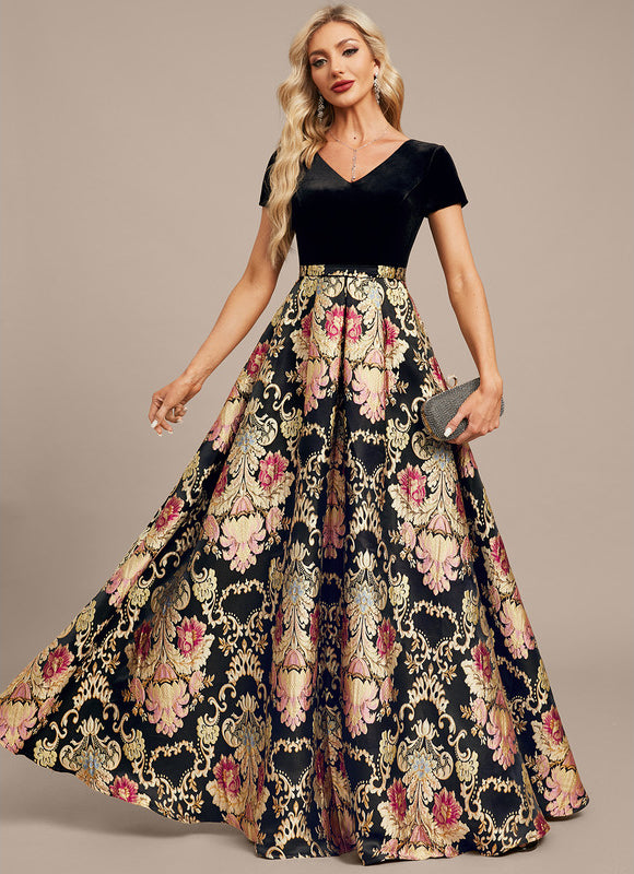 Robe de Soirée Éclat Floral